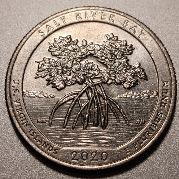 2020 D Series Salt River Bay Quarter US Virgin Islands Collectable Circulated - Picture 1 of 7
